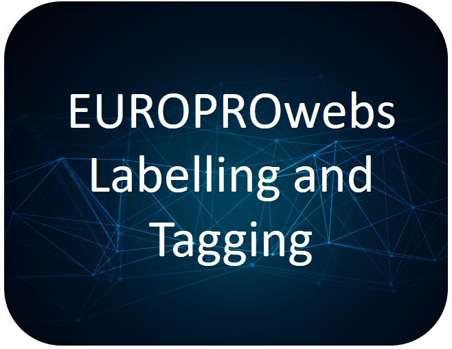 EUROPROwebs Labelling and Tagging