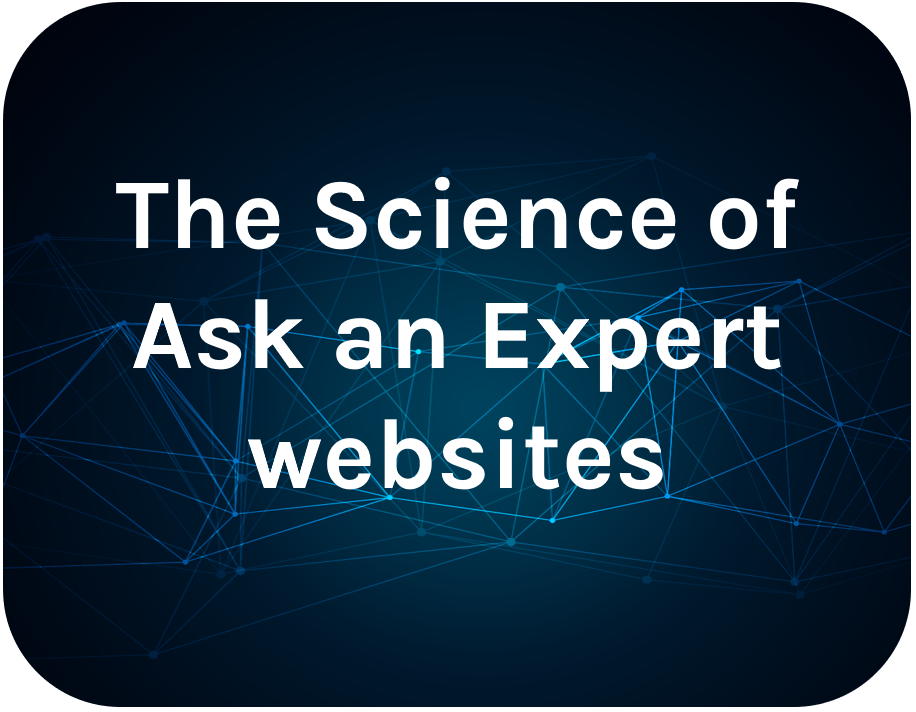 SciDis_InterGediDeliverables_TheScienceofAskanExpertWebsites